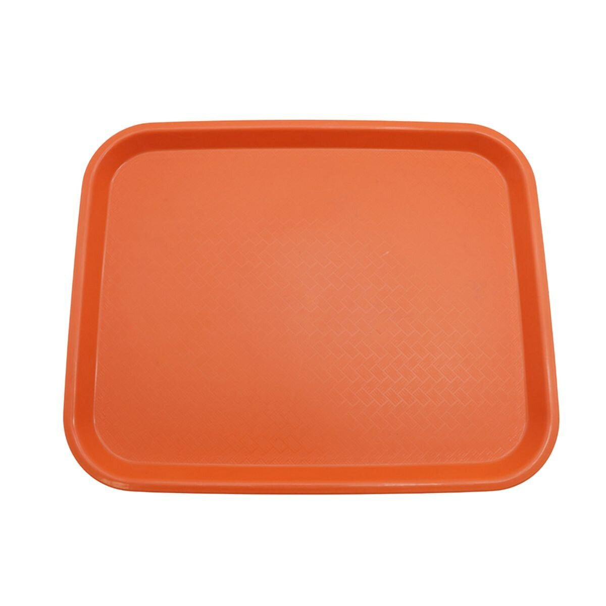 Charola de Plástico Naranja de 14 x 18 Pulgadas